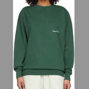 Museum of Peace and Quiet - Green Cotton Sweatshirt - Size S